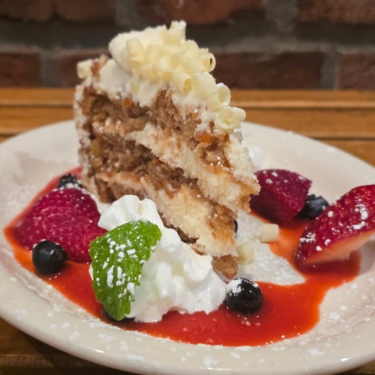 Delicious Carrot Cake Awaits