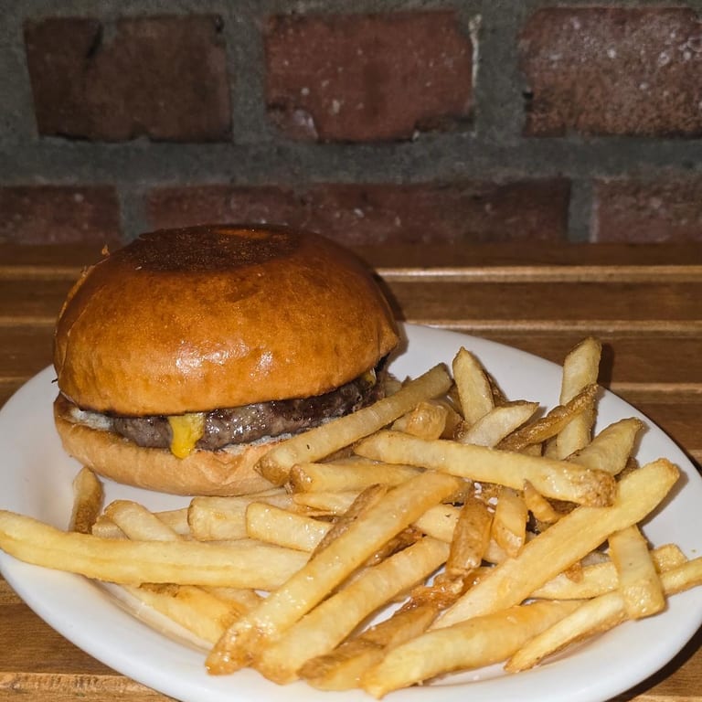 Indulge in Our Cheeseburger