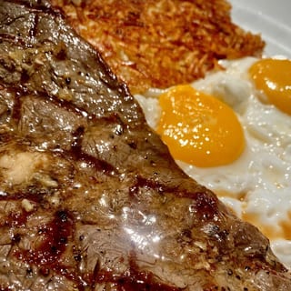 New York Steak & Eggs