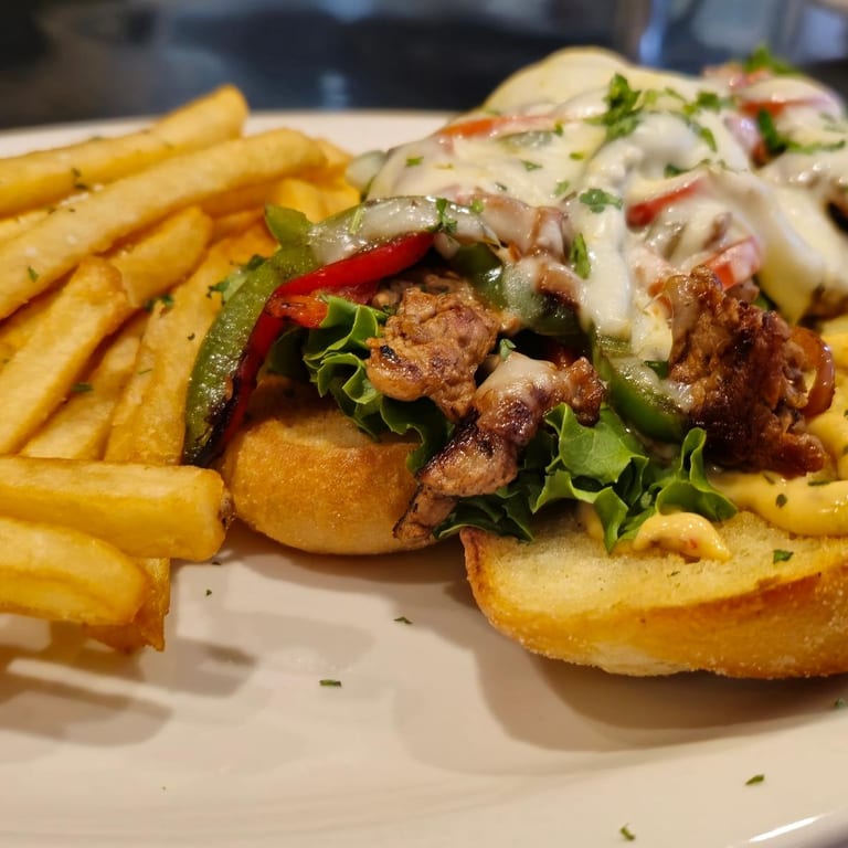 Indulge in Our Cheesesteak
