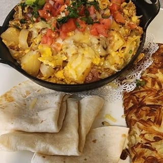 Chorizo Scramble